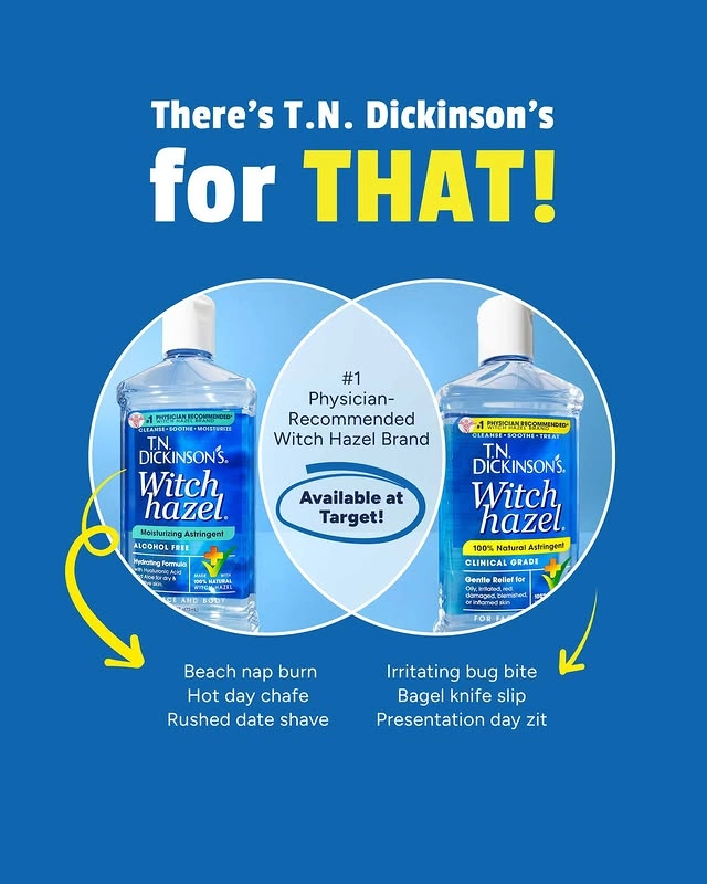 Photo by T.N. Dickinson's Witch Hazel on April 30, 2025.