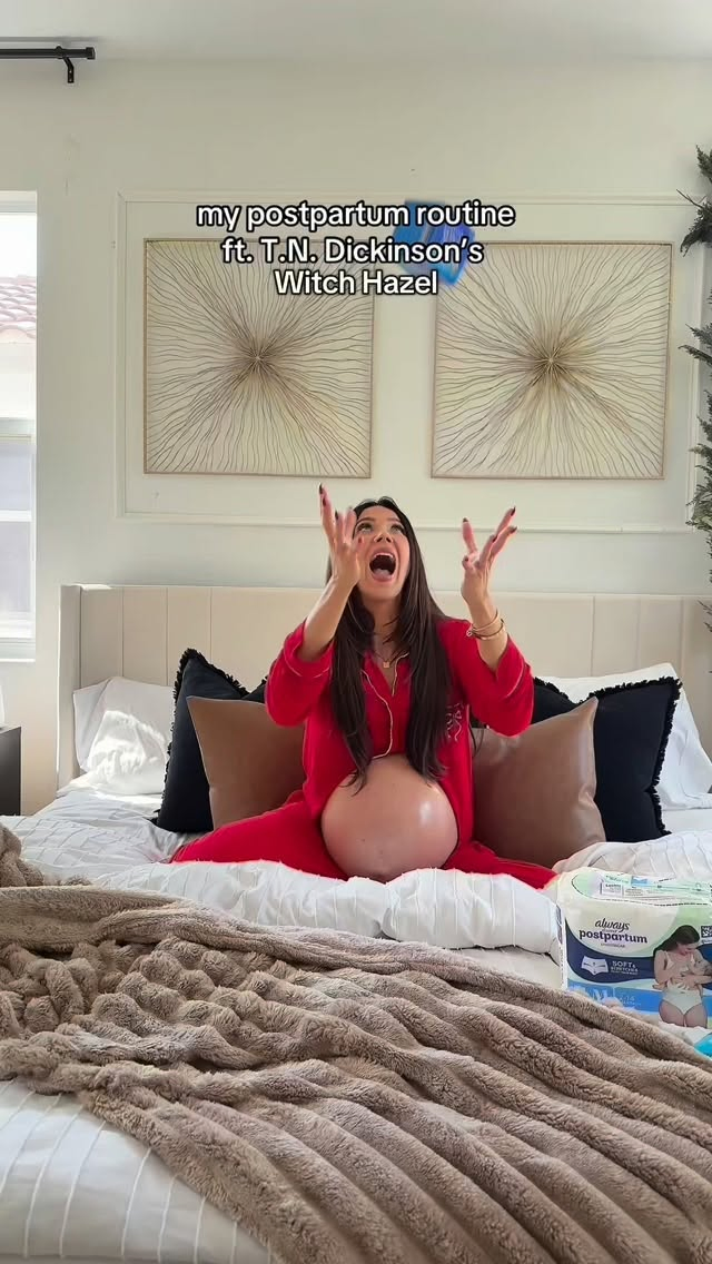 Stocked up on essentials for postpartum with @tndickinsons so this mama can get real relief down there as we figure out our new routine as a family of five! T.N. Dickinson’s Medicated Cooling Foam and T.N. Dickinson’s Medicated Cooling Pads are available on Amazon: https://tnd.bz/9xmbYC
 
#TNCoolMomsClub #TNDickinsons #TheresTNForThat #ClinicalGradeWitchHazel #PostpartumRelief #MomLife #MomHumor #tndickinsonspartner #NewMomLife #MomTok #PostpartumTruth #MomConfessions #FourthTrimester #PPRecovery #PostpartumCare