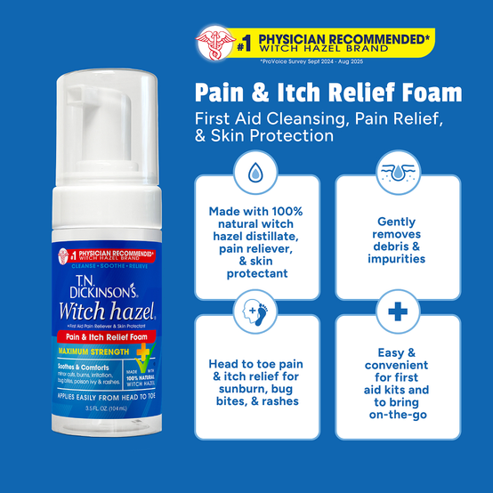 Pain & Itch Relief Foam - View 2